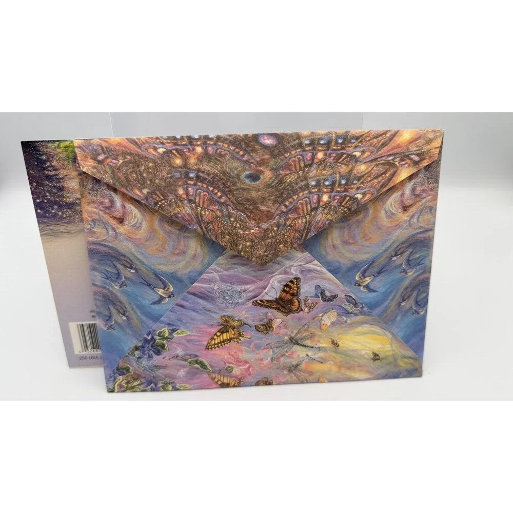 3x Josephine Wall Enchanted Universe Fairy BDay Cards Leanin' Tree + BONUS card